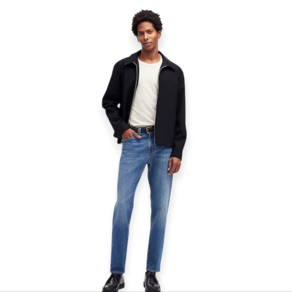 Madewell Relaxed Taper Medium Wash Blue Jeans Y2K Preppy 90's Outdoor Mens